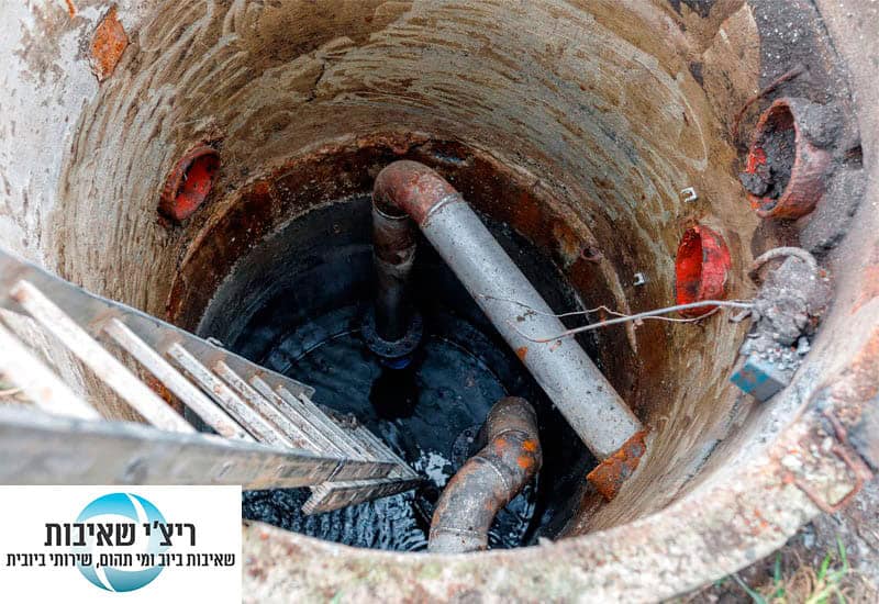 תיקון שבר או סדק בצינור ביוב